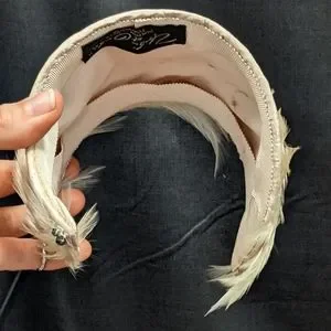 Accessories | Vintage Original Urbi Et Orbi Feather Half Hat  display picture 1